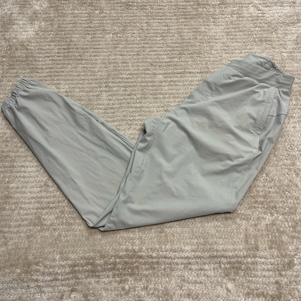 Lululemon Surge Jogger Men's Medium Gray Technical Running Pants Zip Ankle Small